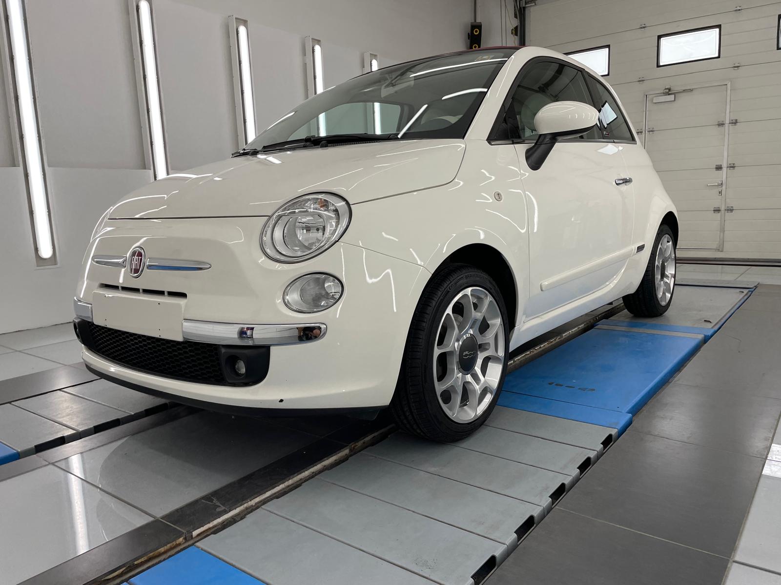 Fiat 500 nach Komplettaufbereitung